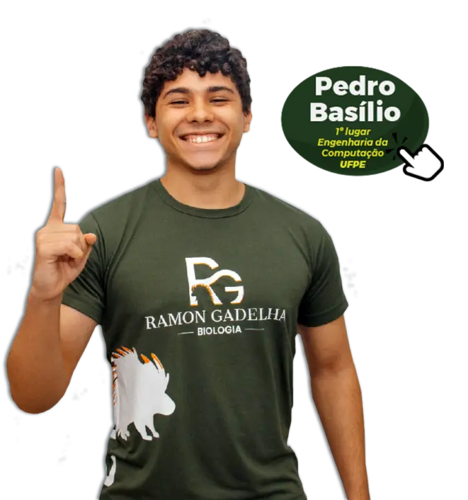 Aluno do Curso de Biologia Ramon Gadelha